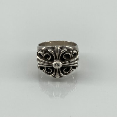 CHROME HEARTS(クロムハーツ) KEEPER キーパー Sv925 #24.5号 リング・指輪 21.64g シルバー