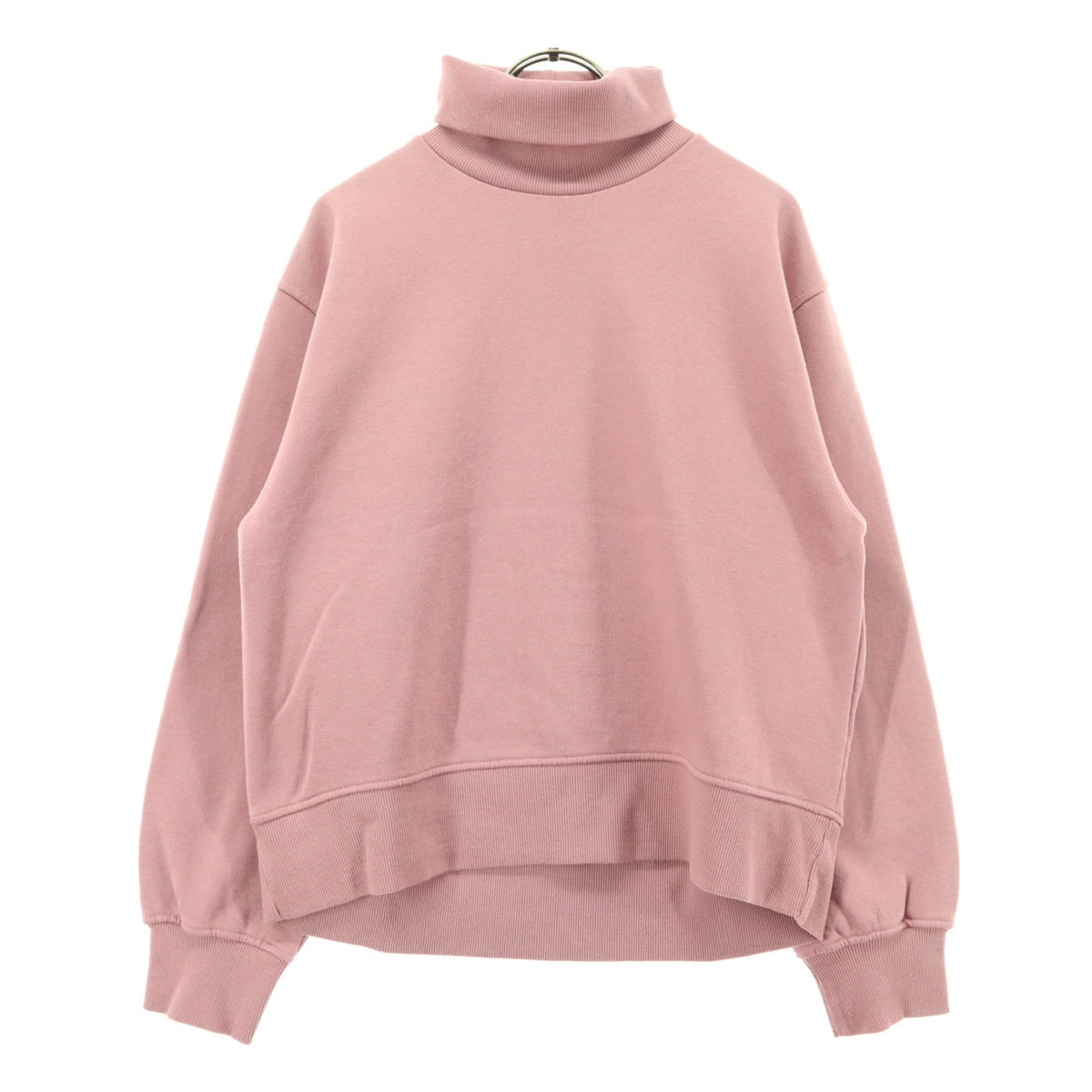 ZARA ザラ 長袖 裏起毛 タートルネック トレーナー S ピンク