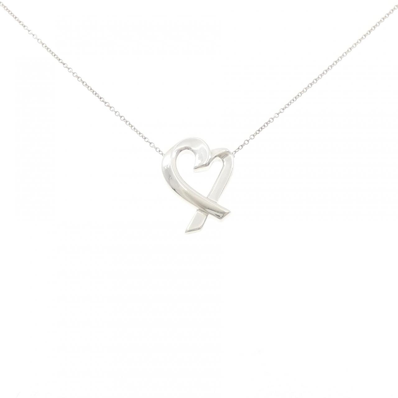 ティファニー ラビングハート ネックレス