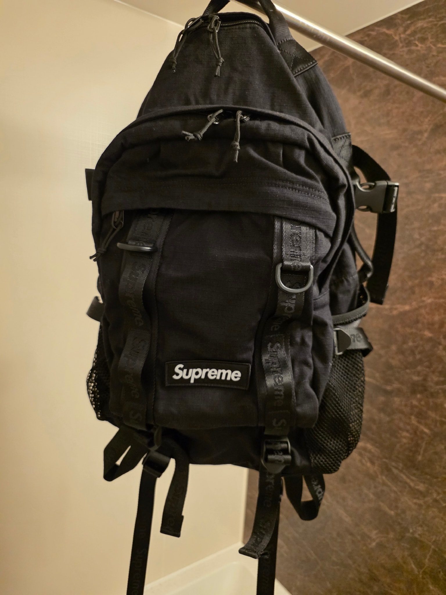 Supreme Backpack (26SS) "Black"