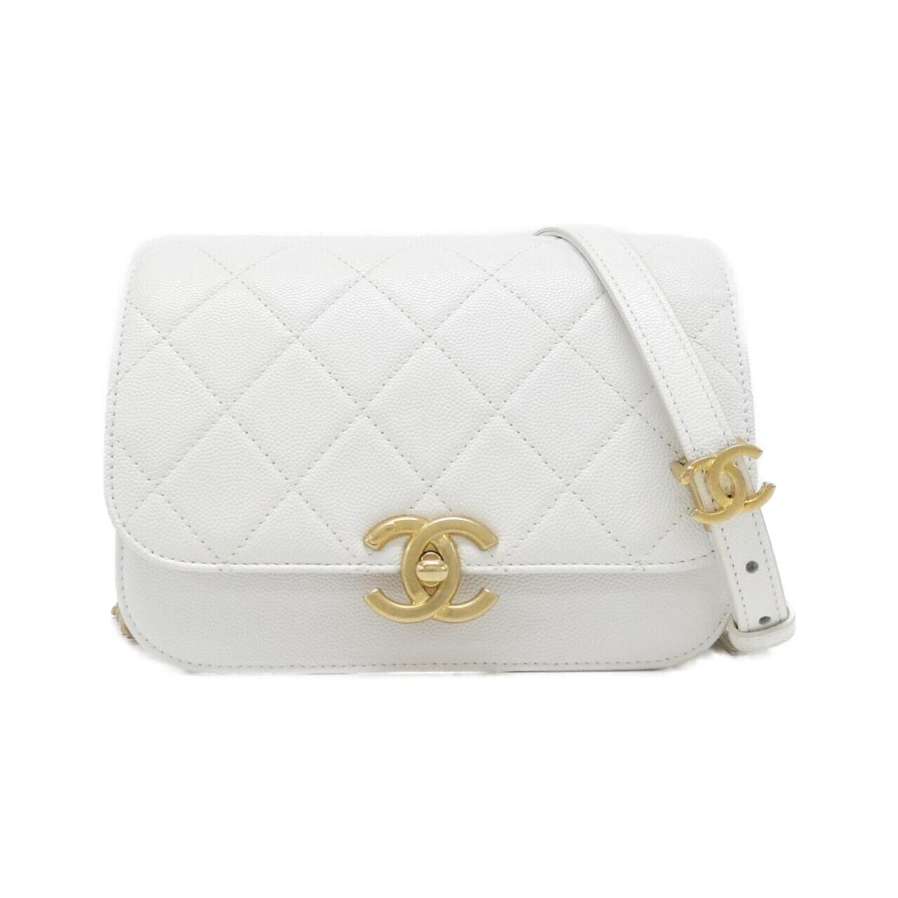 シャネル CHANEL マトラッセ ミニ ボーリング 2WAY ショルダーバッグ バッグ ラムスキン（羊革） レディース ブラウン系 AS5572 【中古】 CHANEL - シャネル CHANEL マトラッセ ミニ ボーリング 2WAY