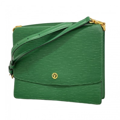 【6dd5308】ルイヴィトン ショルダーバッグ エピ グルネル M52364 ボルネオグリーン【中古】レディース