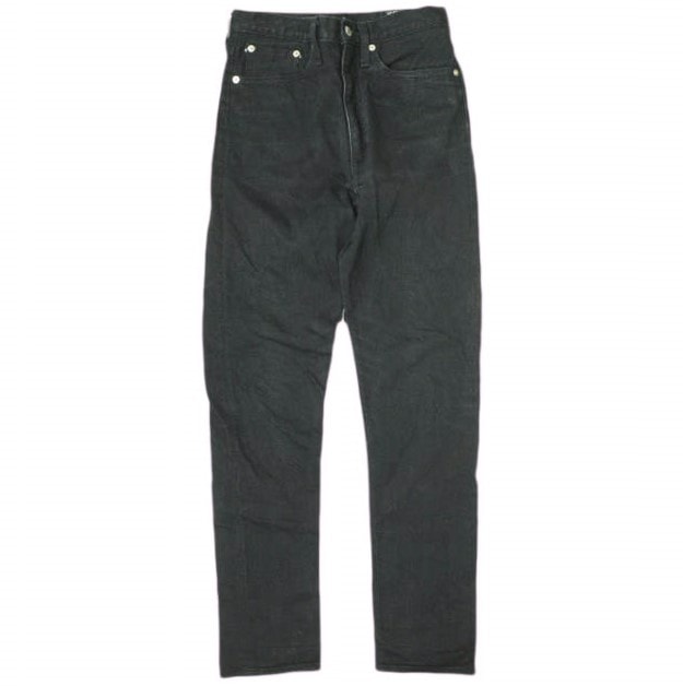 orslow x BEAMS BOY オアスロウ ビームスボーイ 別注 日本製 スキニージーンズ ブラックセルビッチデニムパンツ 307BB XS(0) BLACK ジップフライ ボトムス g20400