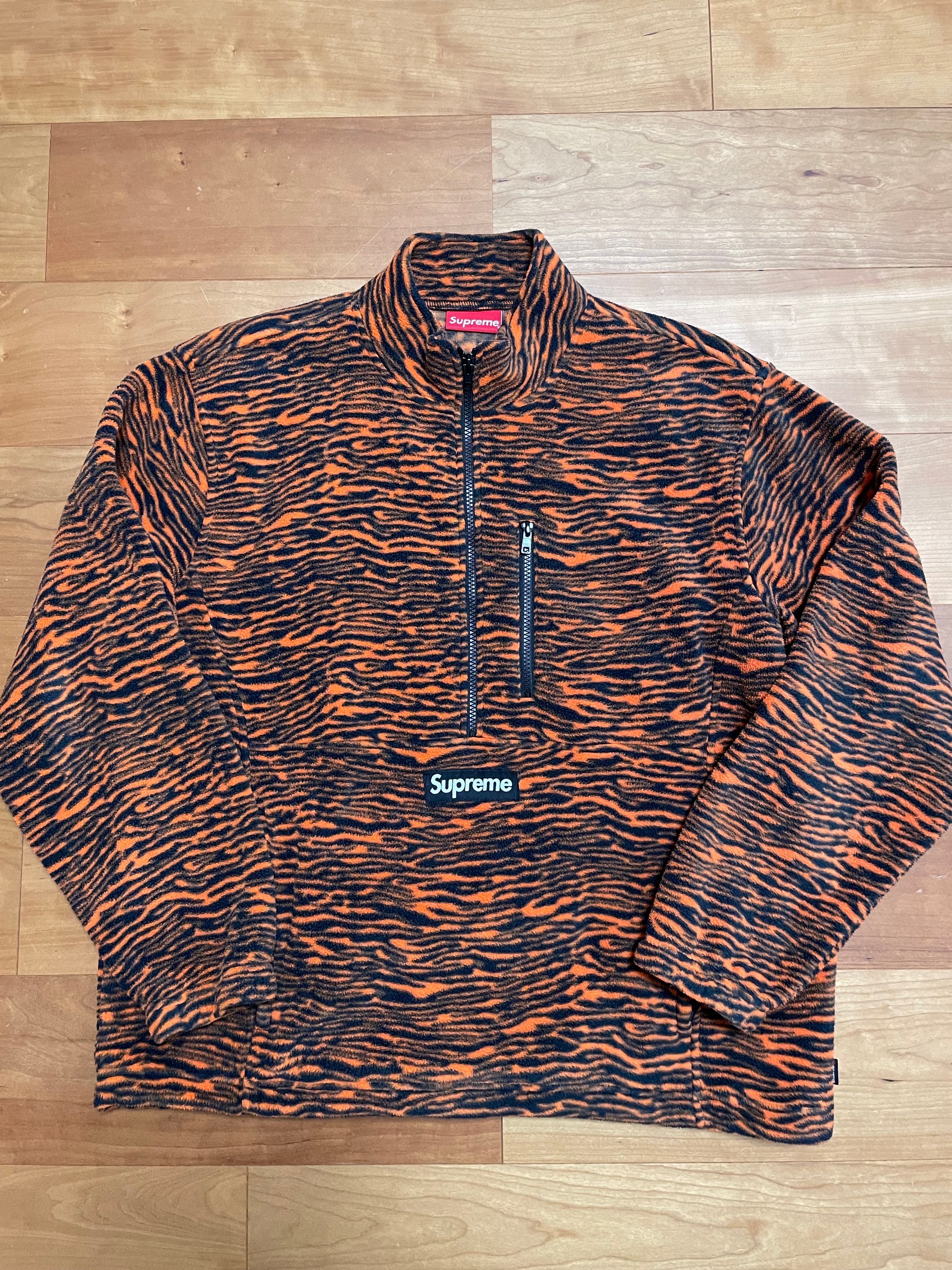 Supreme Polartec Half Zip Pullover "Tiger"