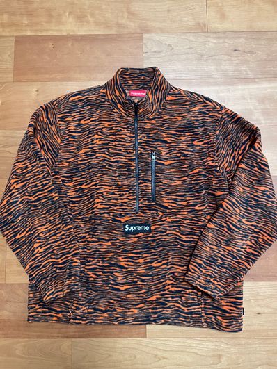 Supreme Polartec Half Zip Pullover "Tiger"