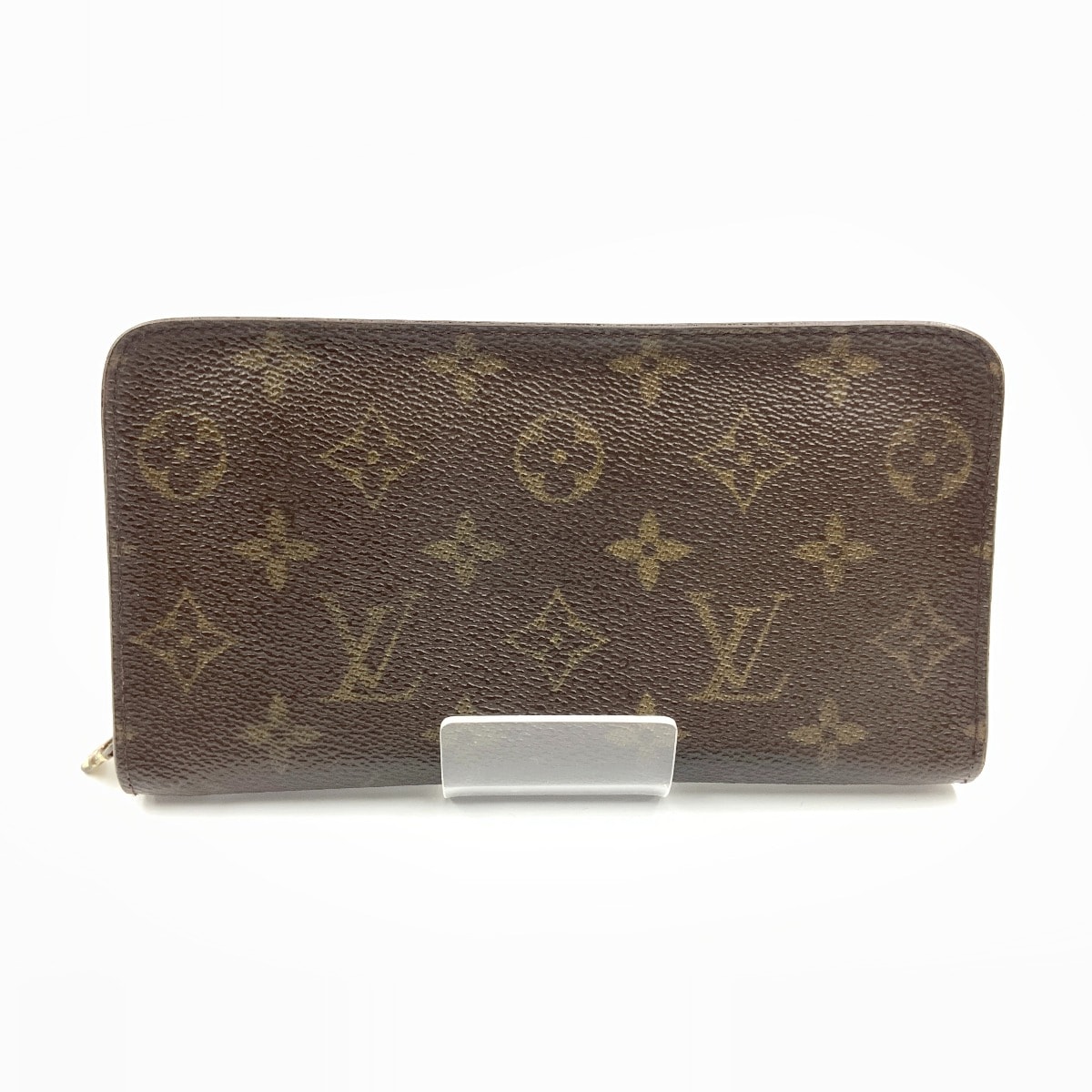 〇〇LOUIS VUITTON ルイヴィトン モノグラム ポルトモネ ジップ  ラウンドファスナー長財布  M61727 ブラウン
