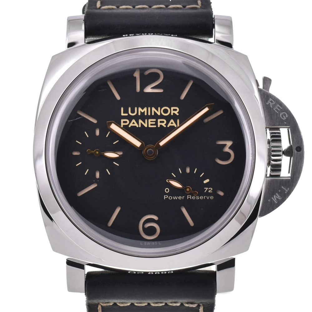 パネライ PANERAI PAM00423 ルミノール 1950 3デイズ パワーリザーブ 手巻き メンズ 美品 J#145024