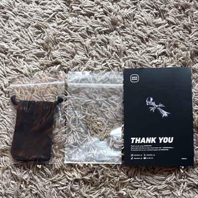 Chrome Hearts Roll Chain Necklace "Silver"