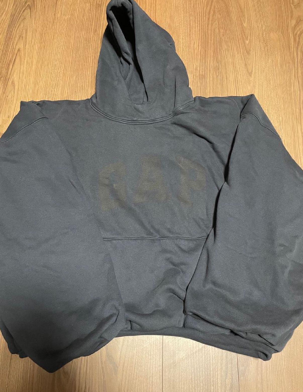 YEEZY GAP Dove Hoodie "Washed Black"