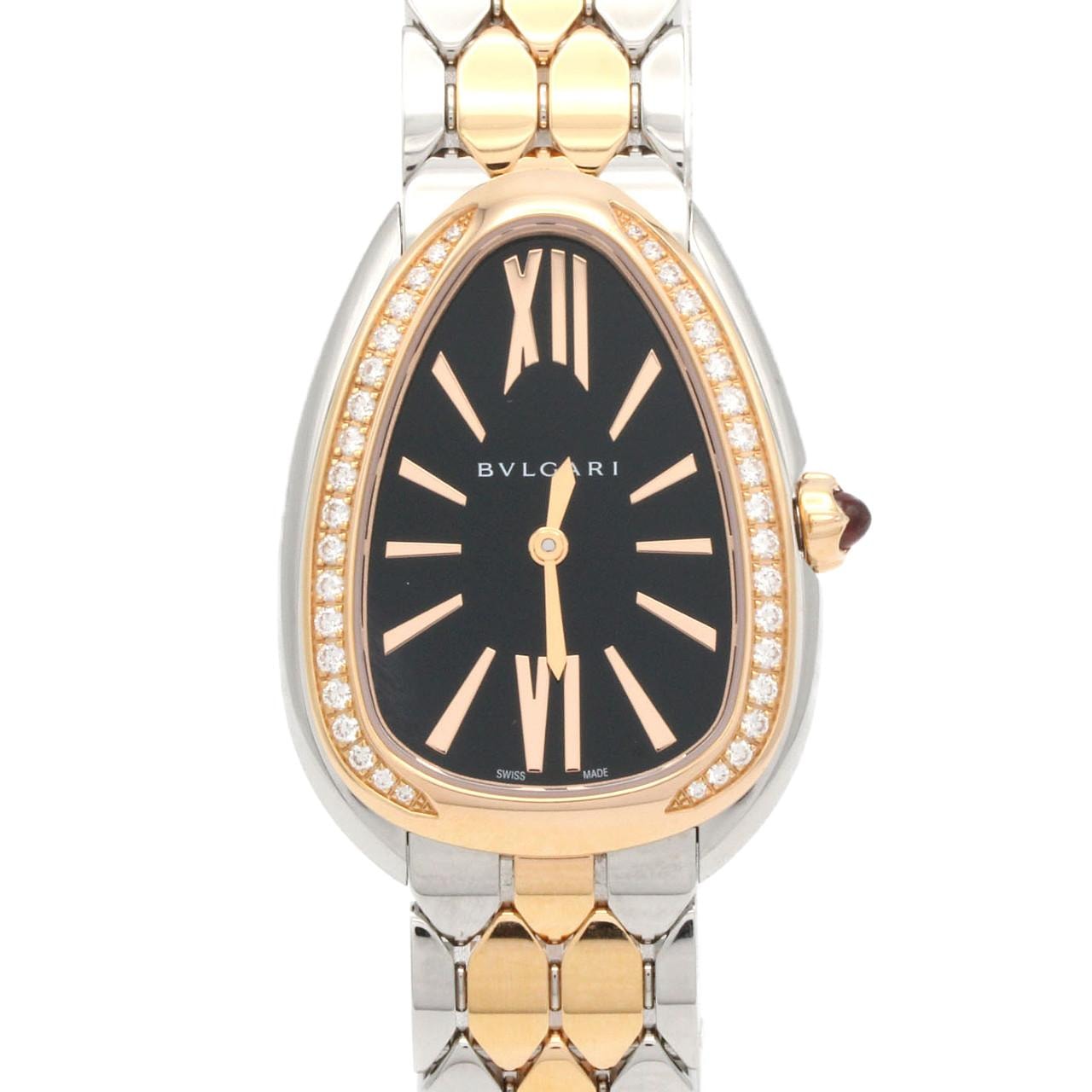 ブルガリ セルペンティセドゥットーリ PGコンビ/D 103450 SSxPG クォーツ