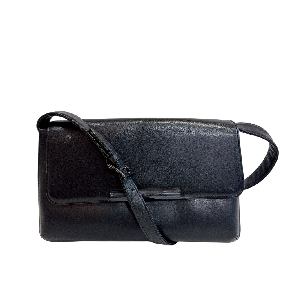 ジバンシィ GIVENCHY ショルダーバッグ ロゴ ヴィンテージ ブラック