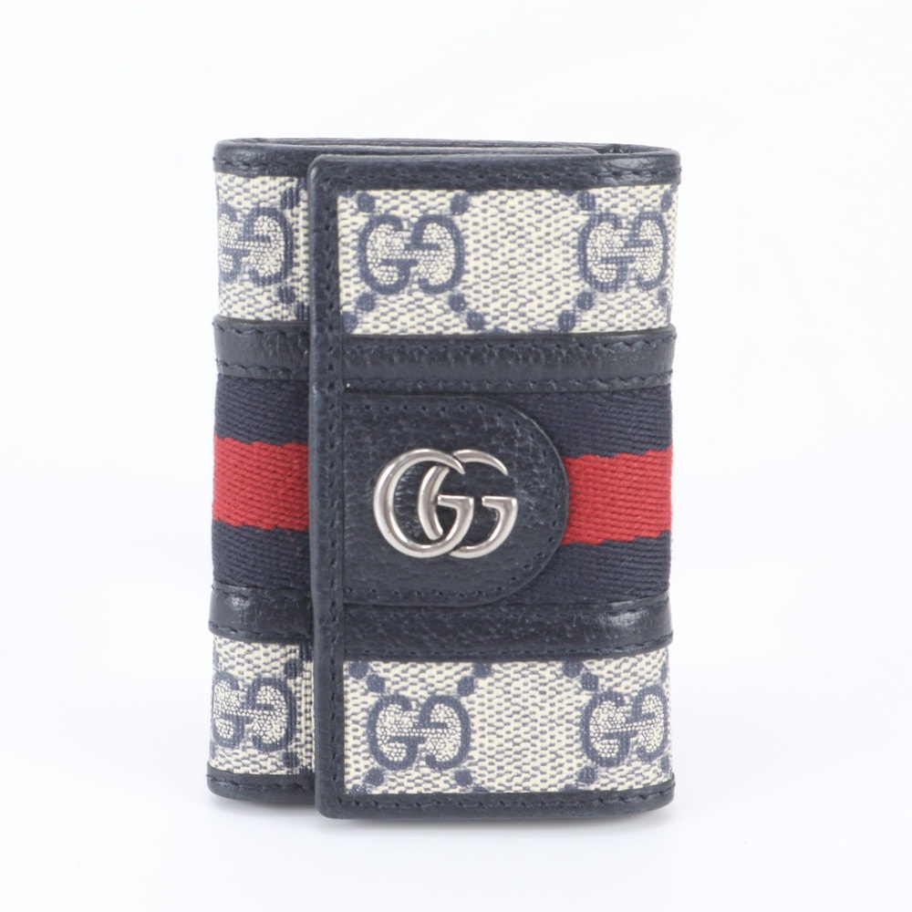 ■美品 グッチ GGスプリーム 603732 キーケース