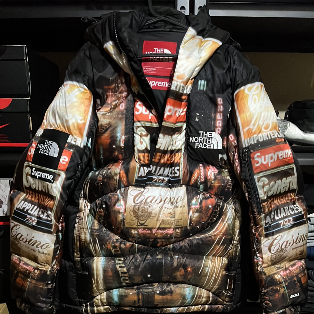 Supreme x The North Face 800-Fill Half Zip Hooded Pullover "Multi"