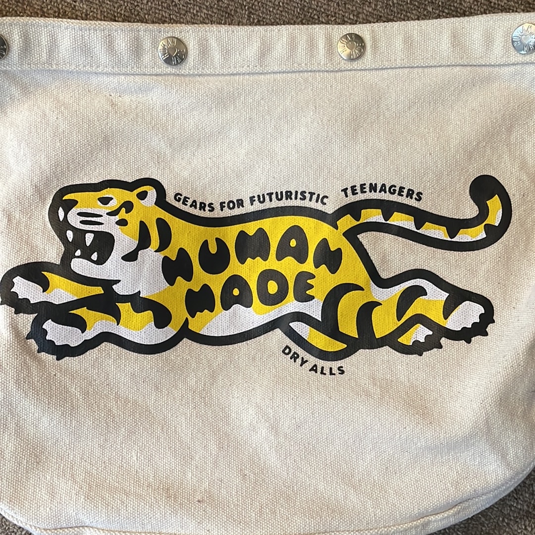 HUMAN MADE Paperboy Bag "White"