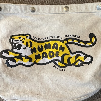 HUMAN MADE Paperboy Bag "White"