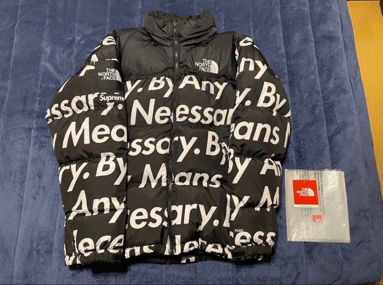 Supreme x The North Face By Any Means Nuptse Jacket "Black"