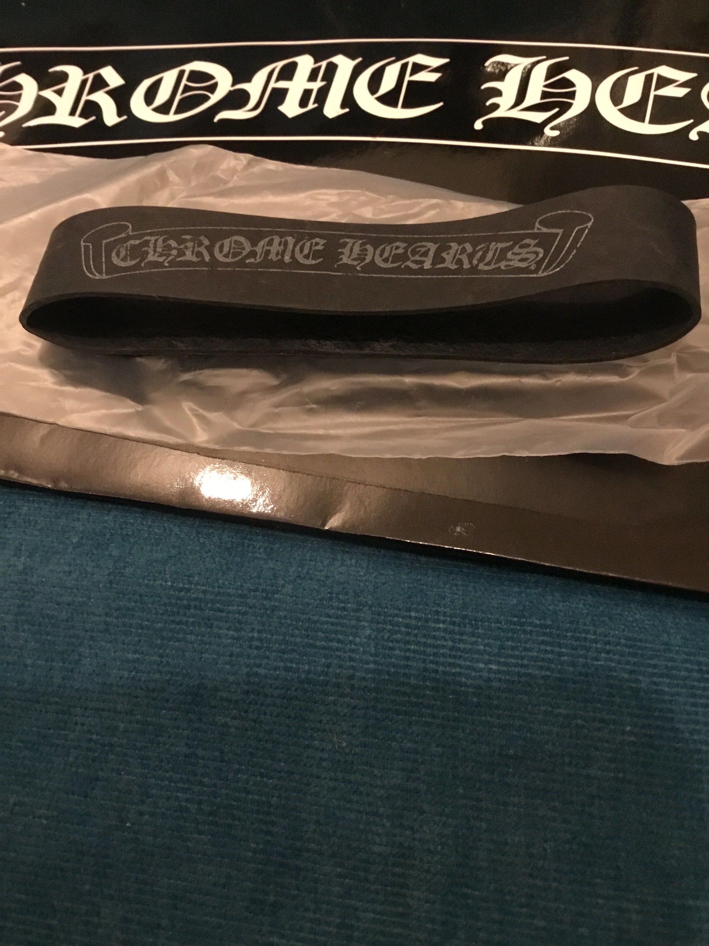 クロムハーツ CHROME HEARTS ラバーバンド ブレスレット