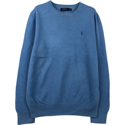 古着 ラルフローレン Ralph Lauren POLO RALPH LAUREN リネン×コットンニットセーター メンズM相当/eaa434188