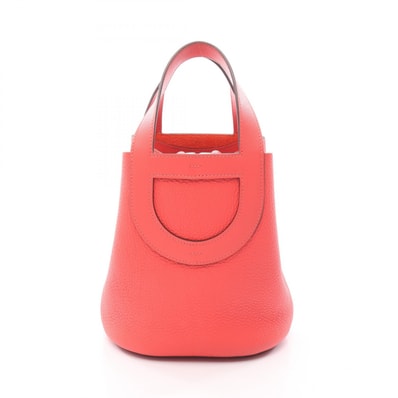 エルメス HERMES インザループ18 ローズテキサス ハンドバッグ バッグ トリヨンクレマンス トリヨンクレマンス U刻印(2022年製造) レディース レッド系 【中古】