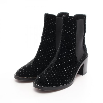 ジミーチュウ JIMMY CHOO ブーツ 靴 ファブリック レディース ブラック系 【中古】