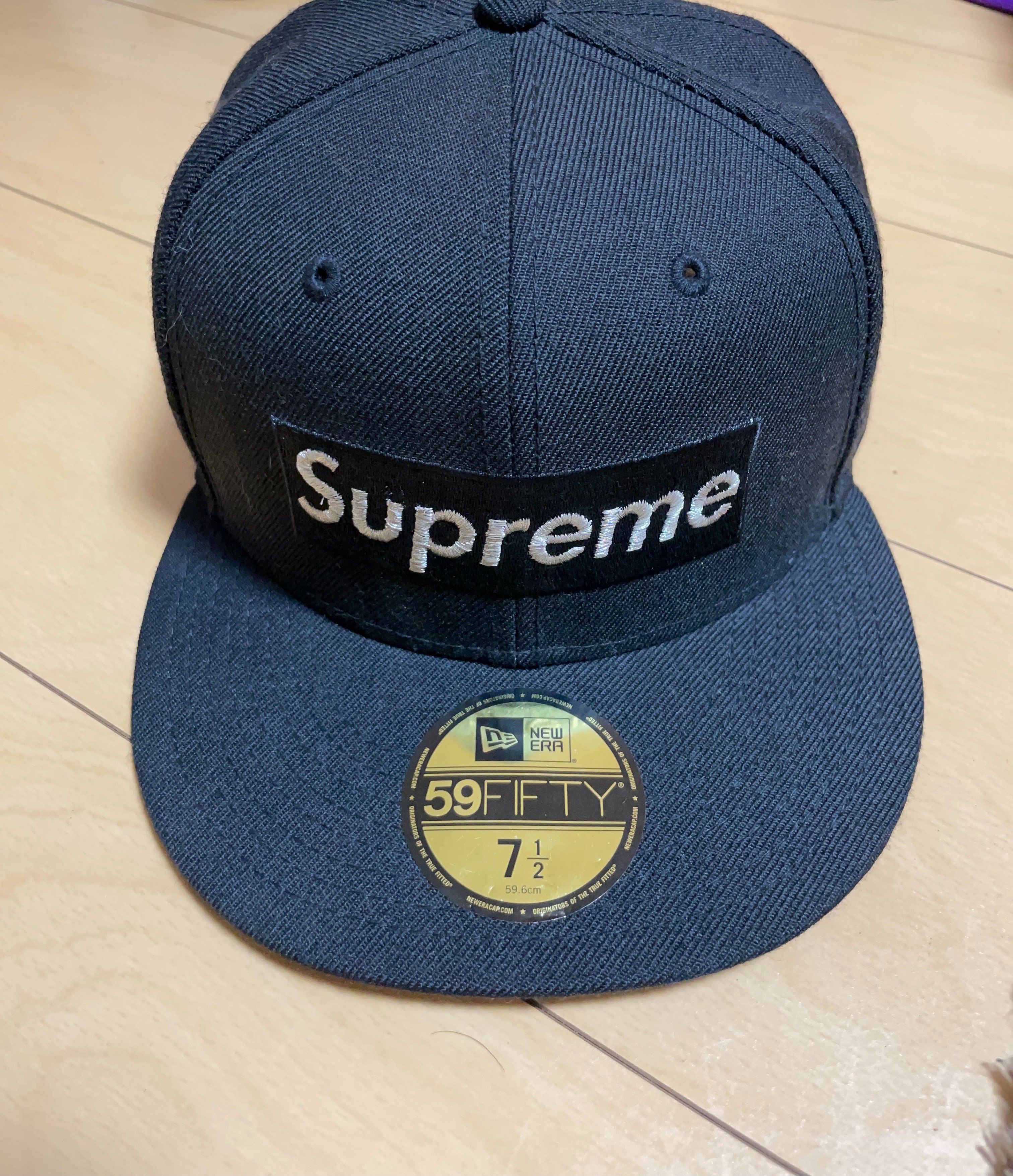 Supreme $1M Metallic Box Logo New Era® "Black"