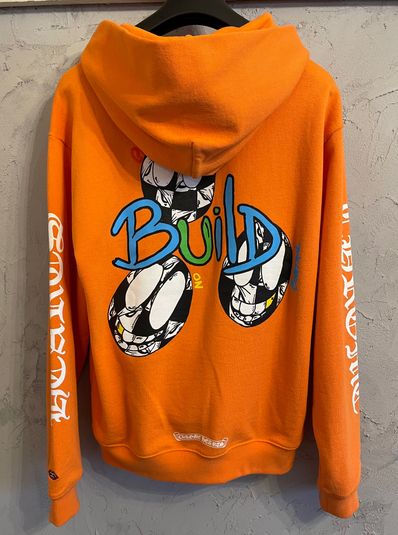 Chrome Hearts Matty Boy Link & Build Hoodie "Orange"