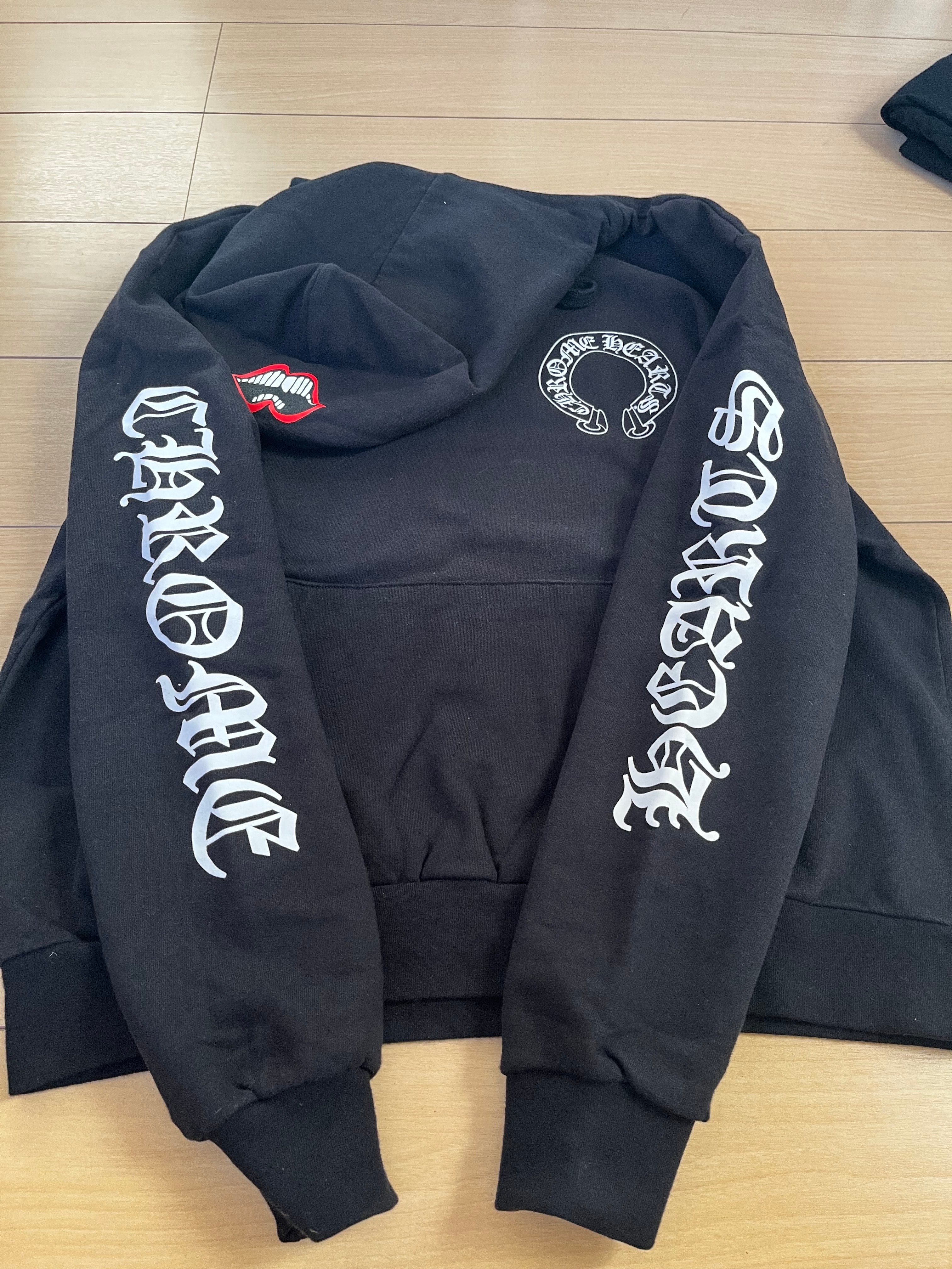 Chrome Hearts Matty Boy Chomper Horseshoe Hoodie "Black"
