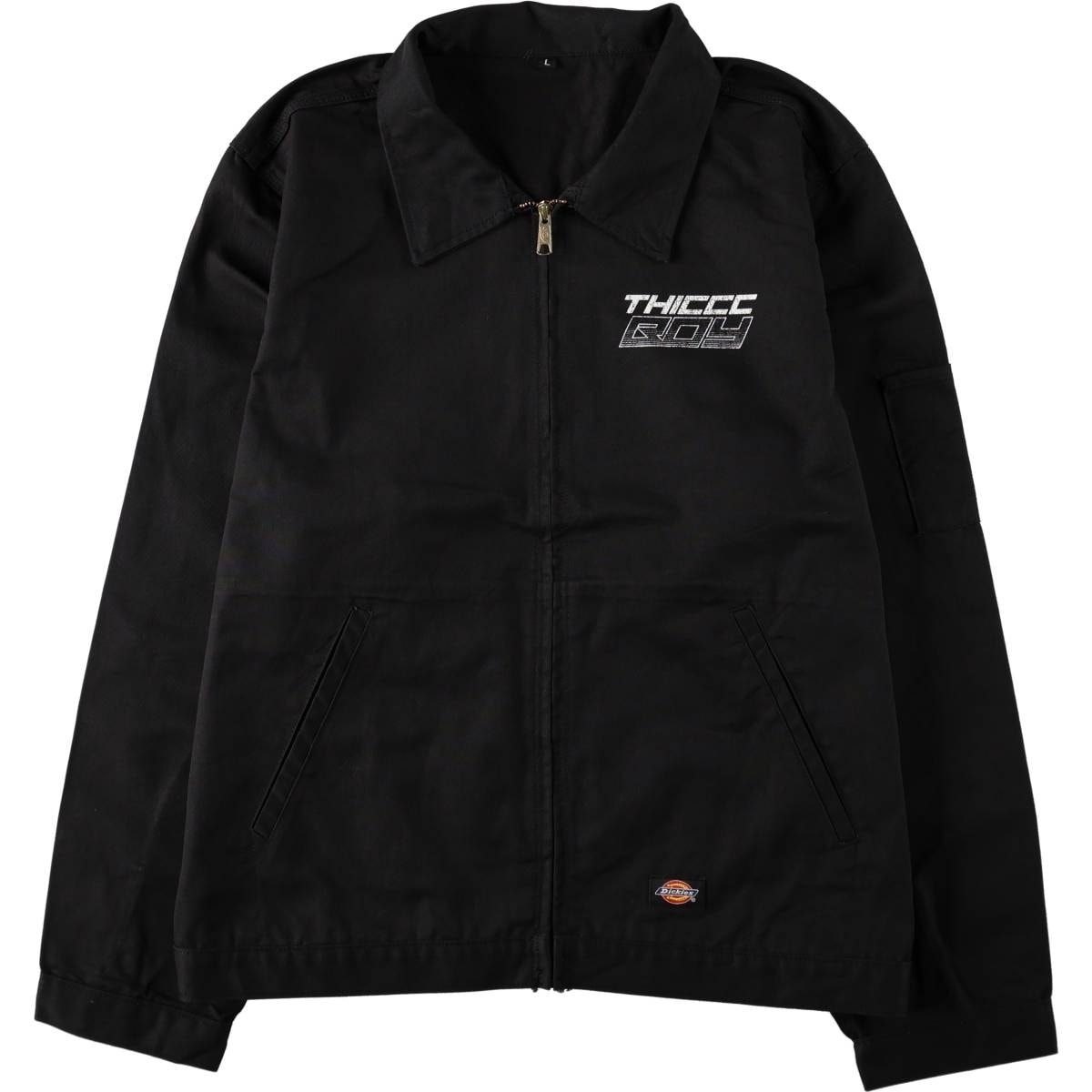 古着 ディッキーズ Dickies アイゼンハワージャケット THICCC BOY ワークジャケット メンズL相当/eaa673282