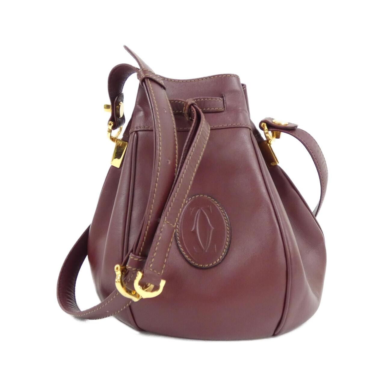 【ヴィンテージ】カルティエ MUST DE CARTIER ショルダーバッグ