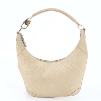 ■極美品 グッチ0014158 ショルダーバッグ レザー×キャンバス