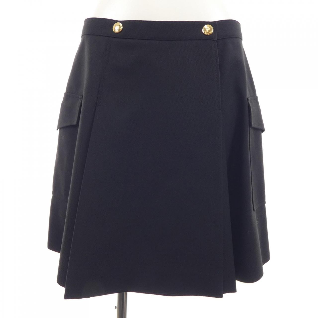 セリーヌ CELINE パッチポケットスカート トリオンフ 2J536523K スカート