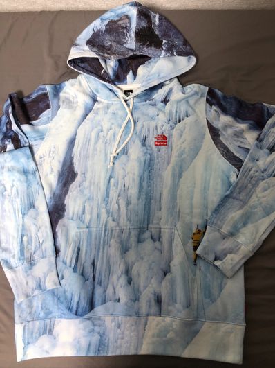 Supreme x The North Face Ice Climb Hooded Sweatshirt "Multi"