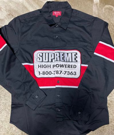 Supreme High Powered Work Shirt "Black"