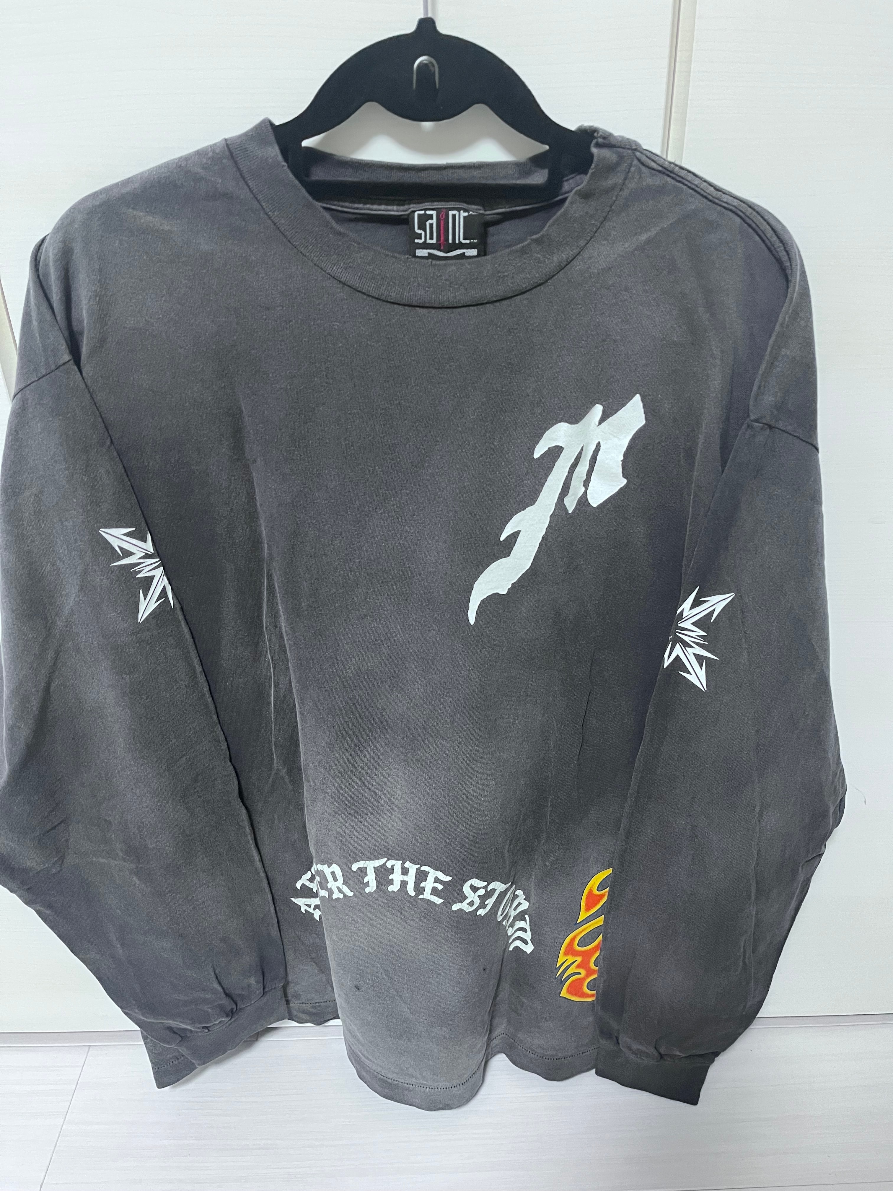 SAINT Mxxxxxx 24SS LS Tee / M "Black"