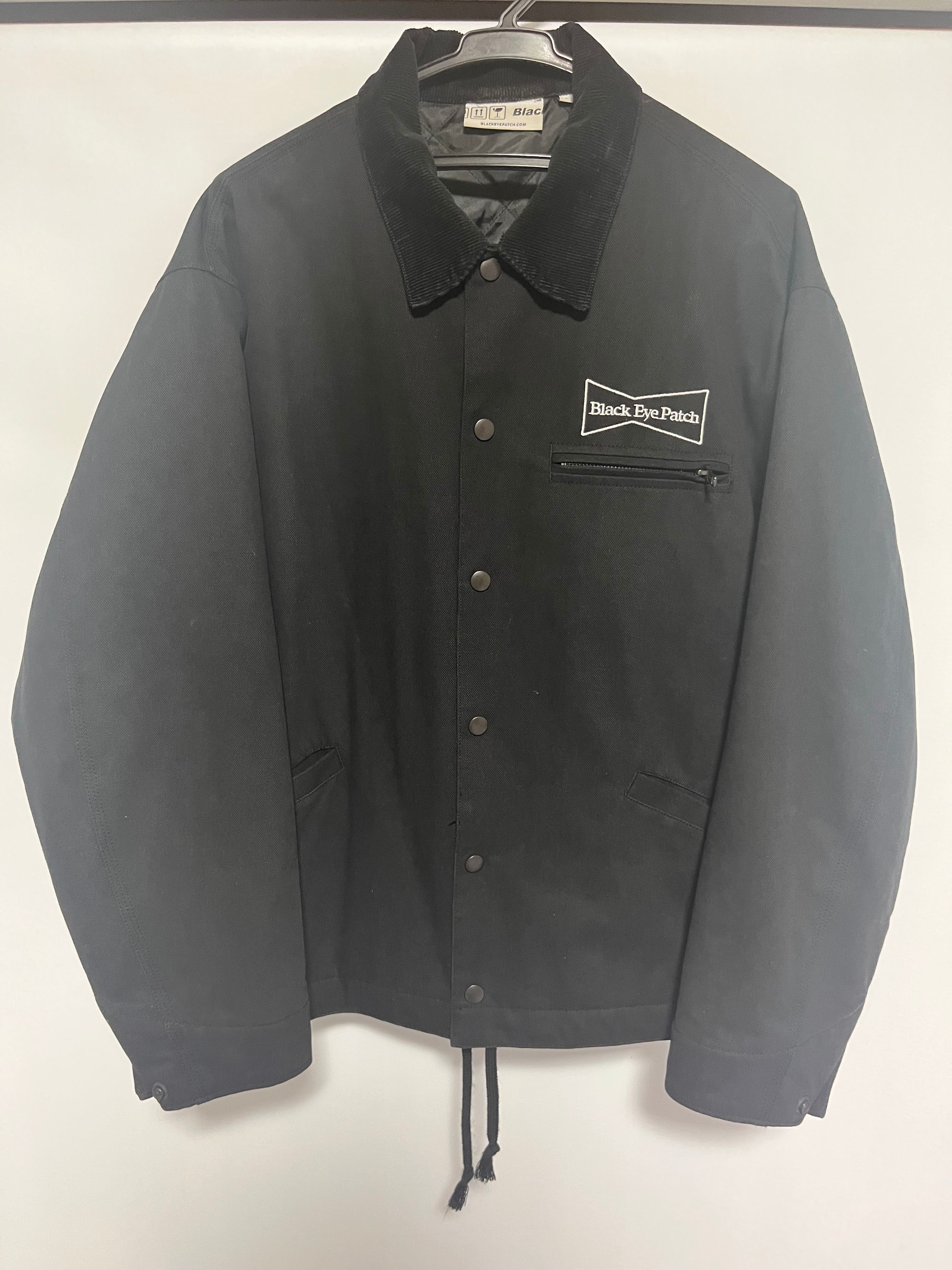 BlackEyePatch x Wasted Youth WORK JACKET "Black" / VERDY