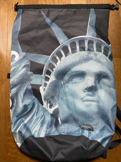 Supreme x The North Face Statue of Liberty Waterproof Backpack "Black"