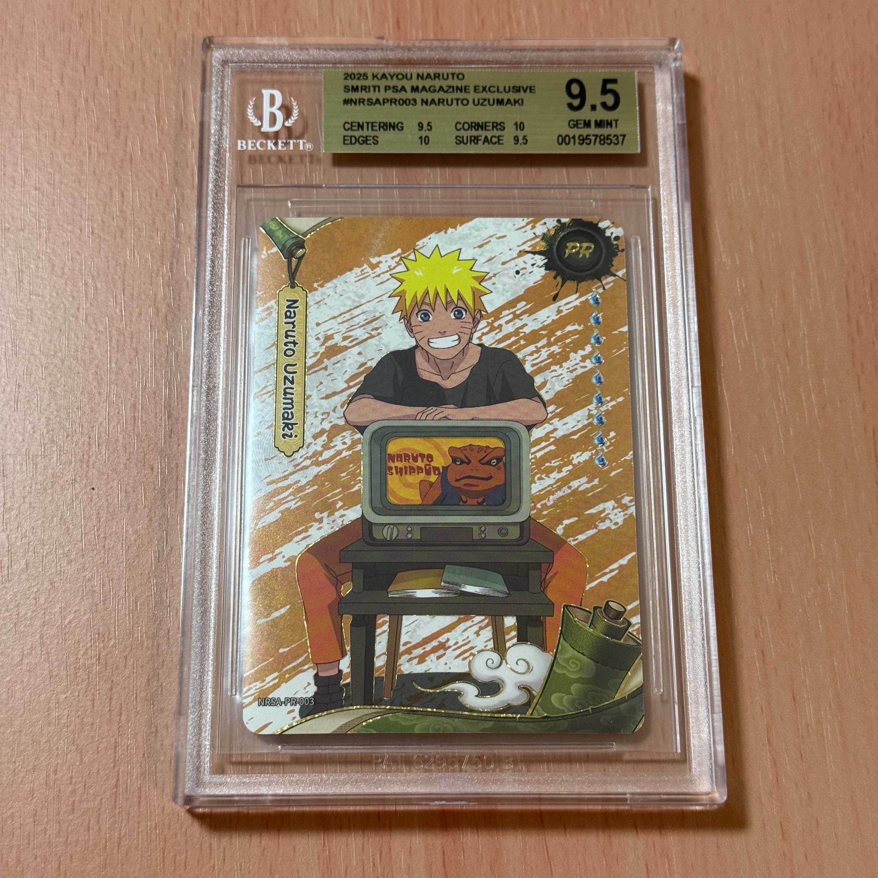 PSA10】うずまきナルト PR [NRSA-PR-003]【英語版】(ナルト カヨウ