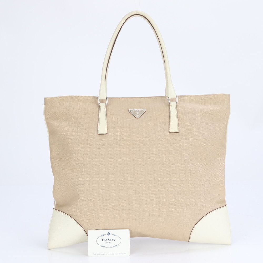 ■美品 プラダ トライアングルロゴ BN0540 トート バッグ
