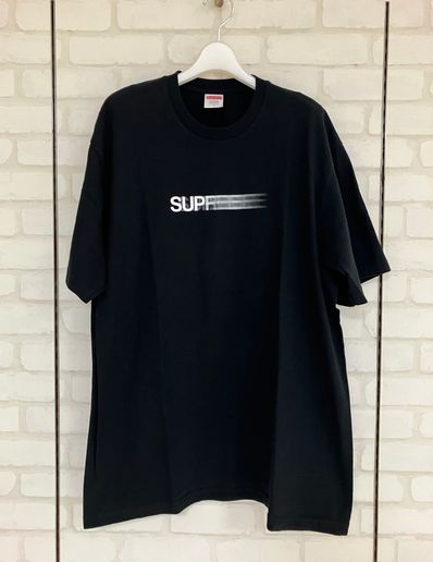 Supreme Motion Logo Tee "Black" (23SS)