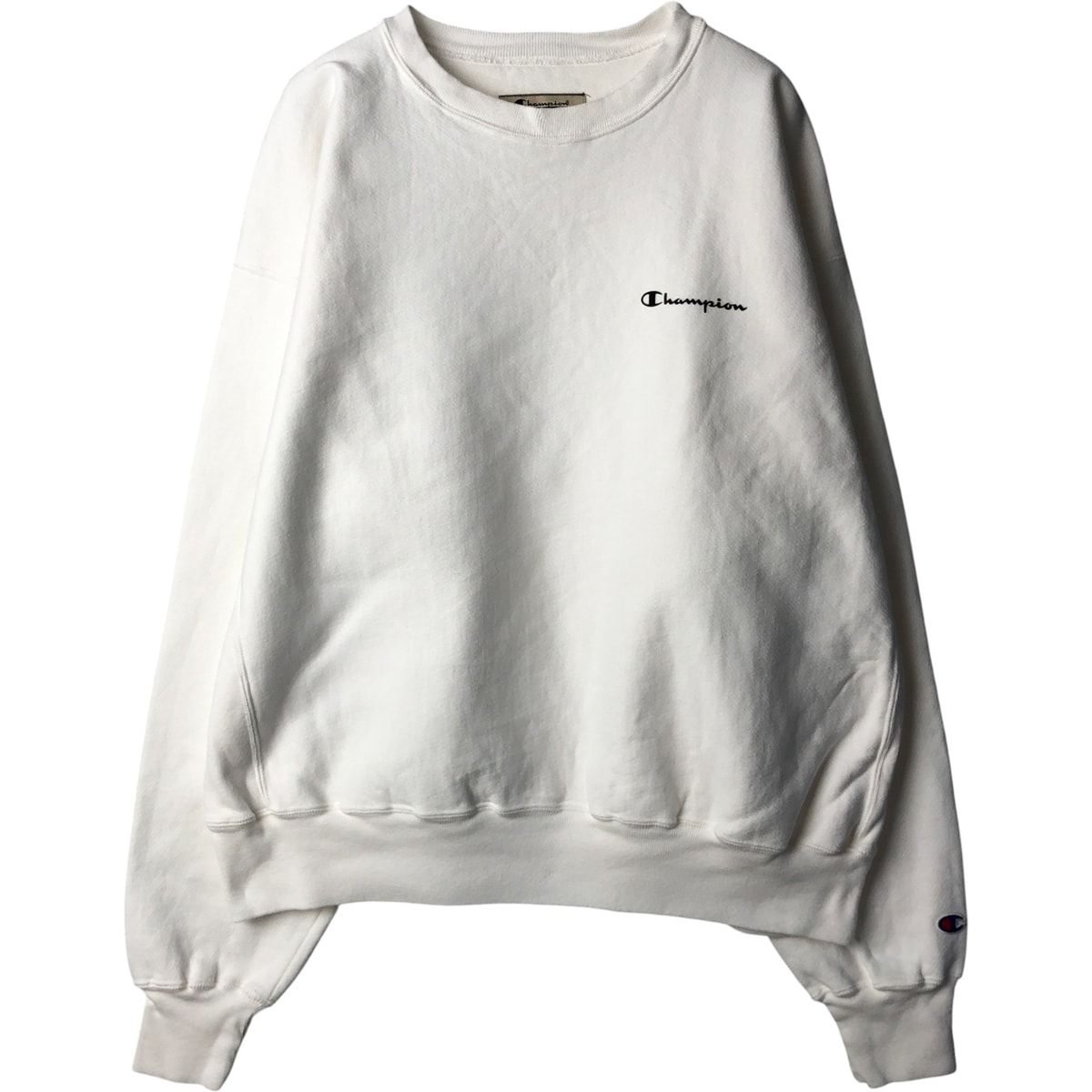 古着 00年代 チャンピオン Champion PREMIUM REVERSE WEAVE プレミアムリバースウィーブ プリントスウェットシャツ トレーナー メンズXL相当/eaa582453