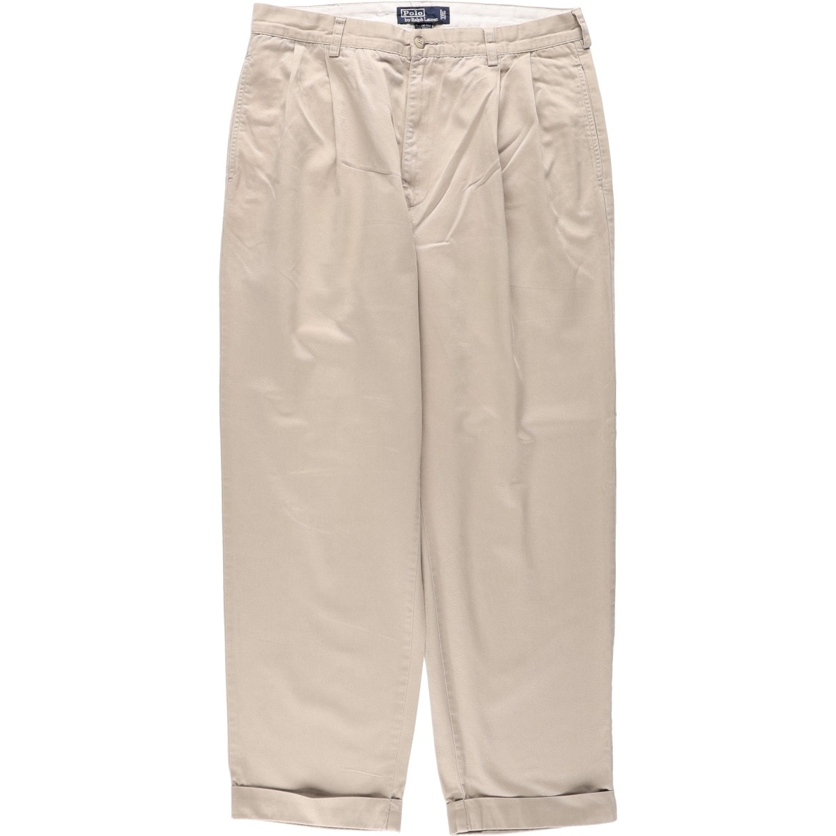 古着 ラルフローレン Ralph Lauren POLO by Ralph Lauren HAMMOND PANT ツータック チノパンツ メンズw36相当/eaa682544