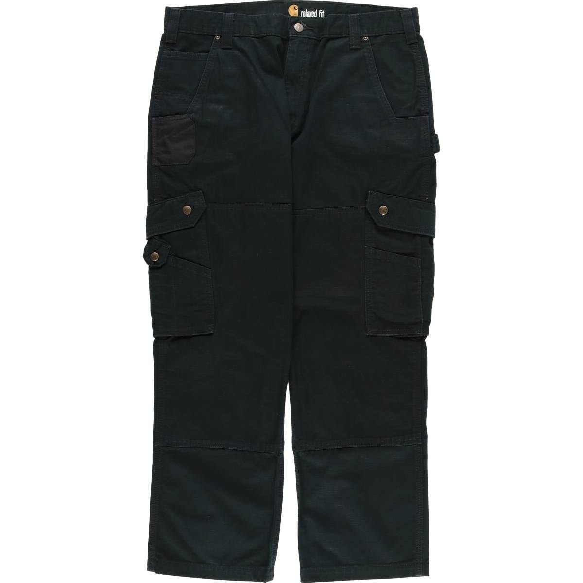 古着 カーハート Carhartt RELAXED FIT リップストップ ワークパンツ メンズw37相当/eaa610163