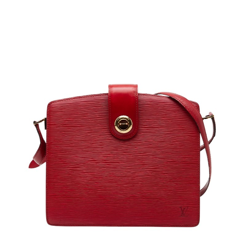 ルイ ヴィトン エピ カプチン ショルダーバッグ M52347 カスティリアンレッド レザー レディース LOUIS VUITTON 【中古】