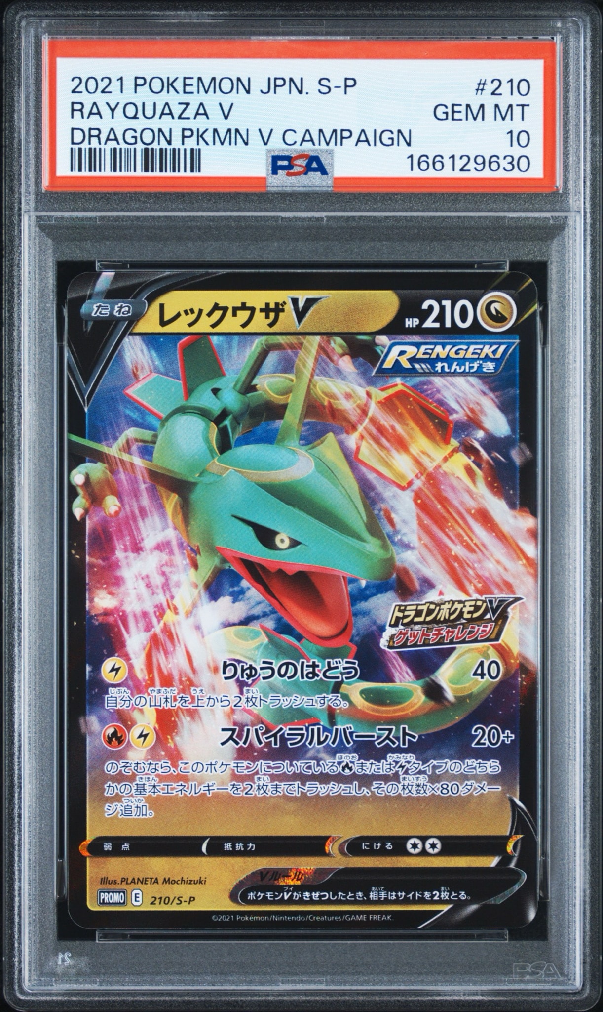 Rayquaza V - 210/S-P