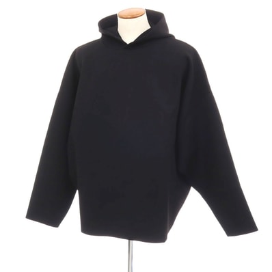【中古】バレンシアガ BALENCIAGA GARDE-ROBE レーヨンポリエステルナイロンポリウレタン パーカー ブラック【サイズM】【メンズ】