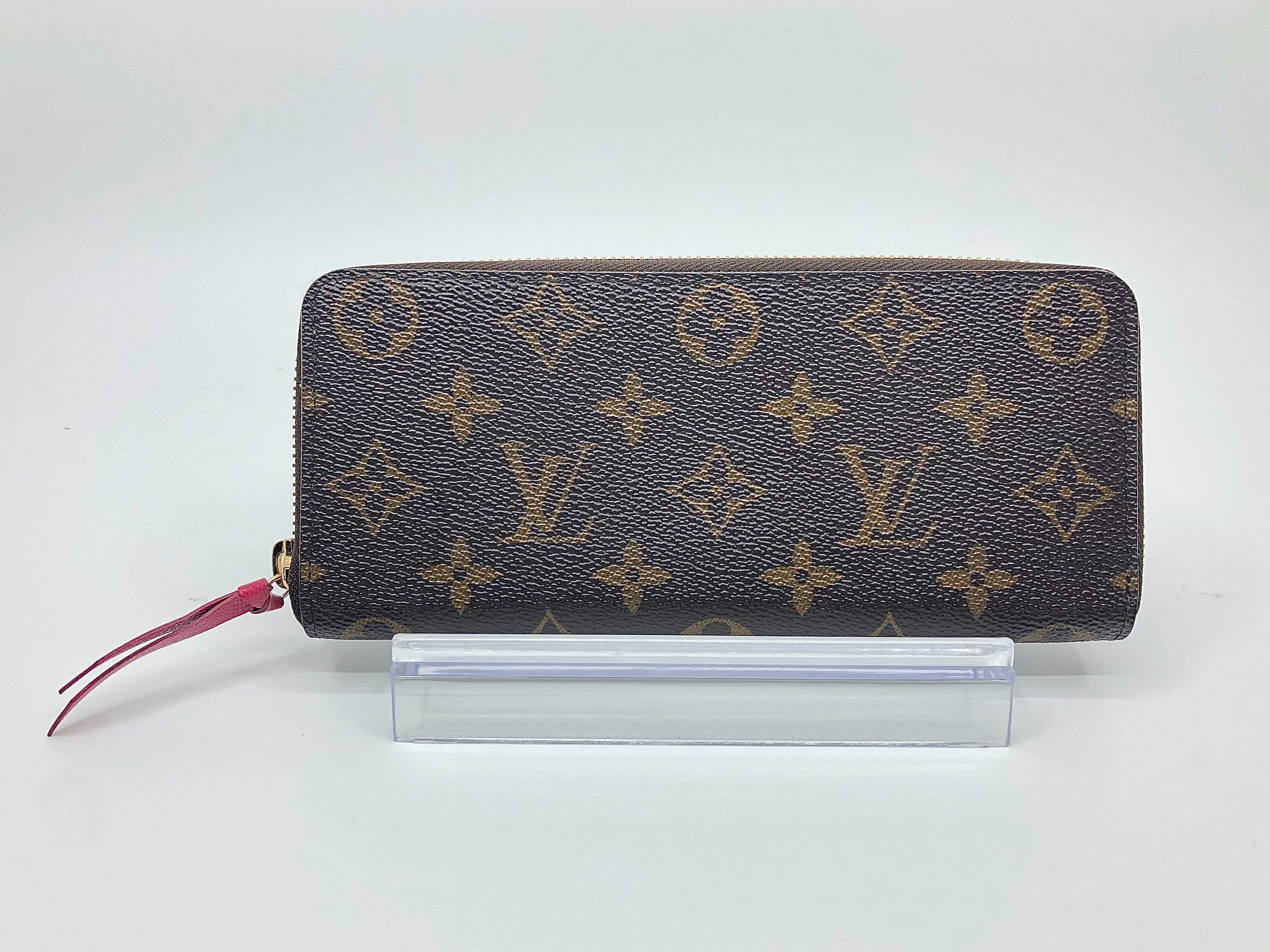 Louis Vuitton Clemence Wallet Monogram "Fuchsia"