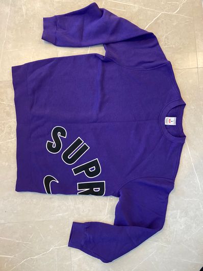 Supreme / Nike Arc Crewneck "Purple"