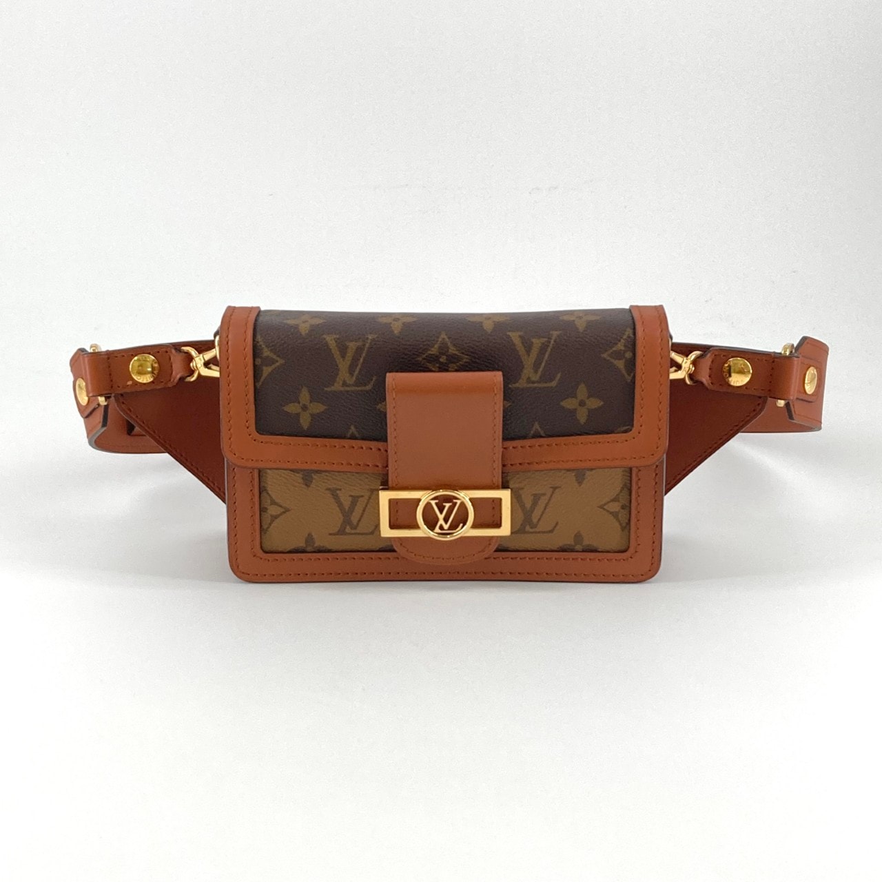 LOUIS VUITTON(ルイ・ヴィトン) バムバッグ ドーフィーヌ M44586 ウエストバッグ ブラウン