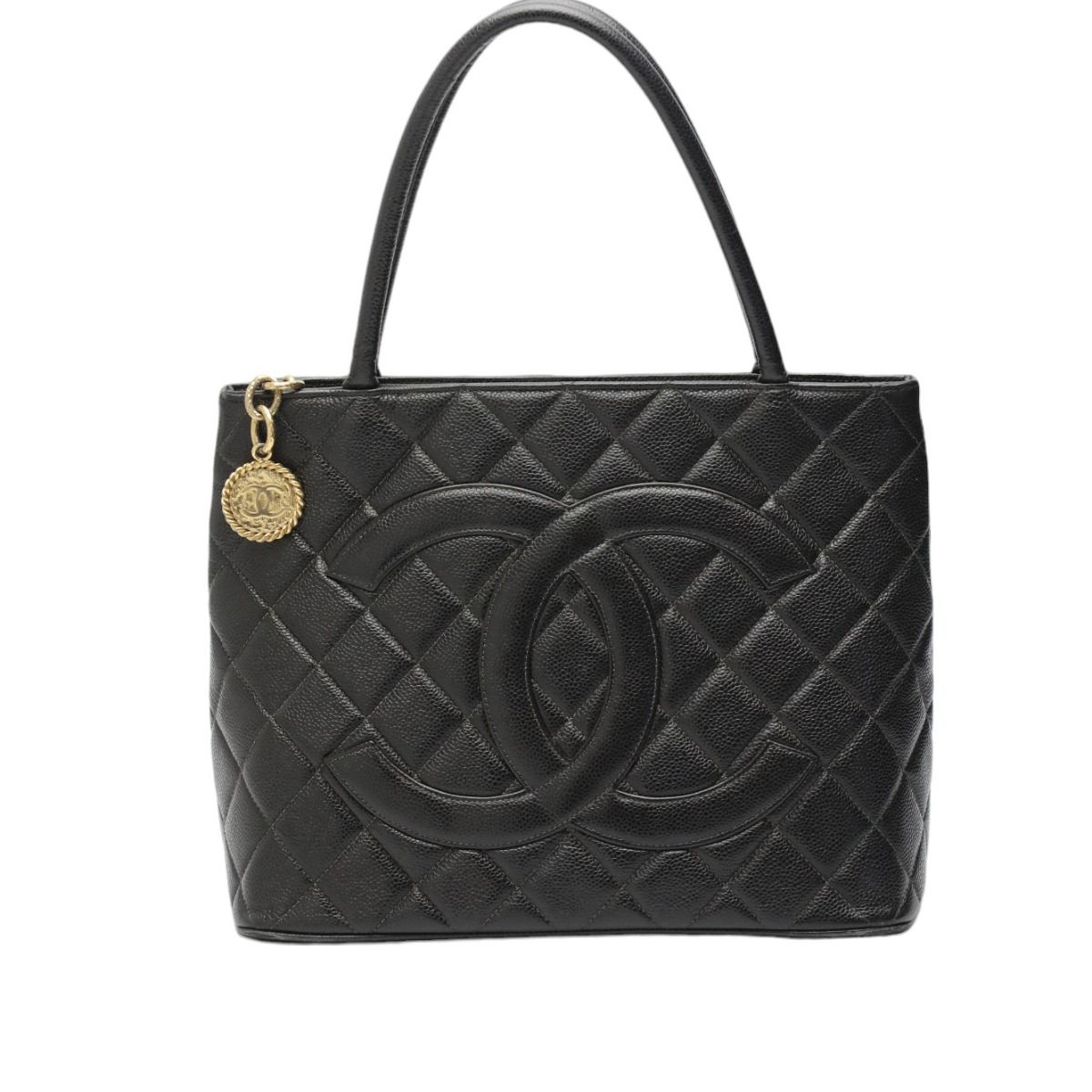 シャネル CHANEL 復刻トート キャビアスキン トートバッグ