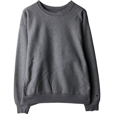 古着 00年代 チャンピオン Champion 目無し PREMIUM REVERSE WEAVE プレミアムリバースウィーブ 無地 ブランクスウェットシャツ トレーナー メンズL相当/eaa613777